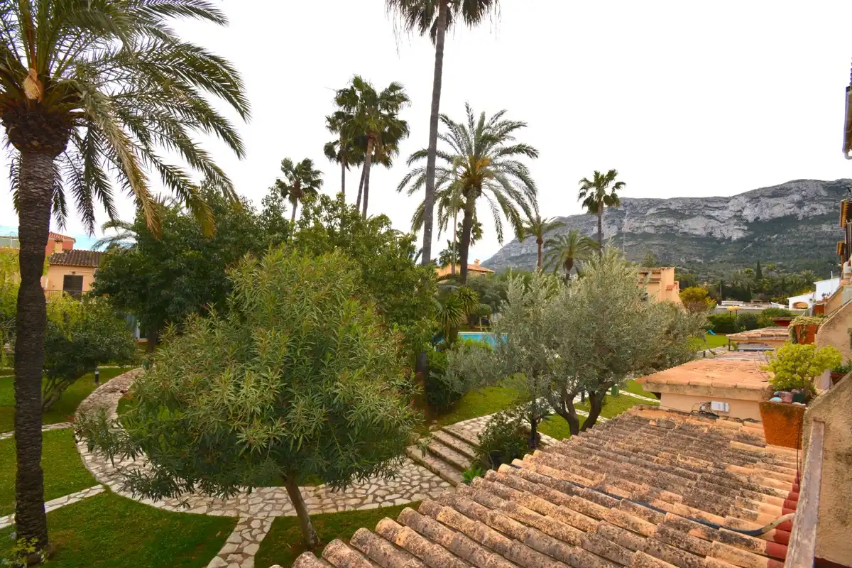 Garden of Detached homes for sale in Dénia  with Air Conditioner and Community pool