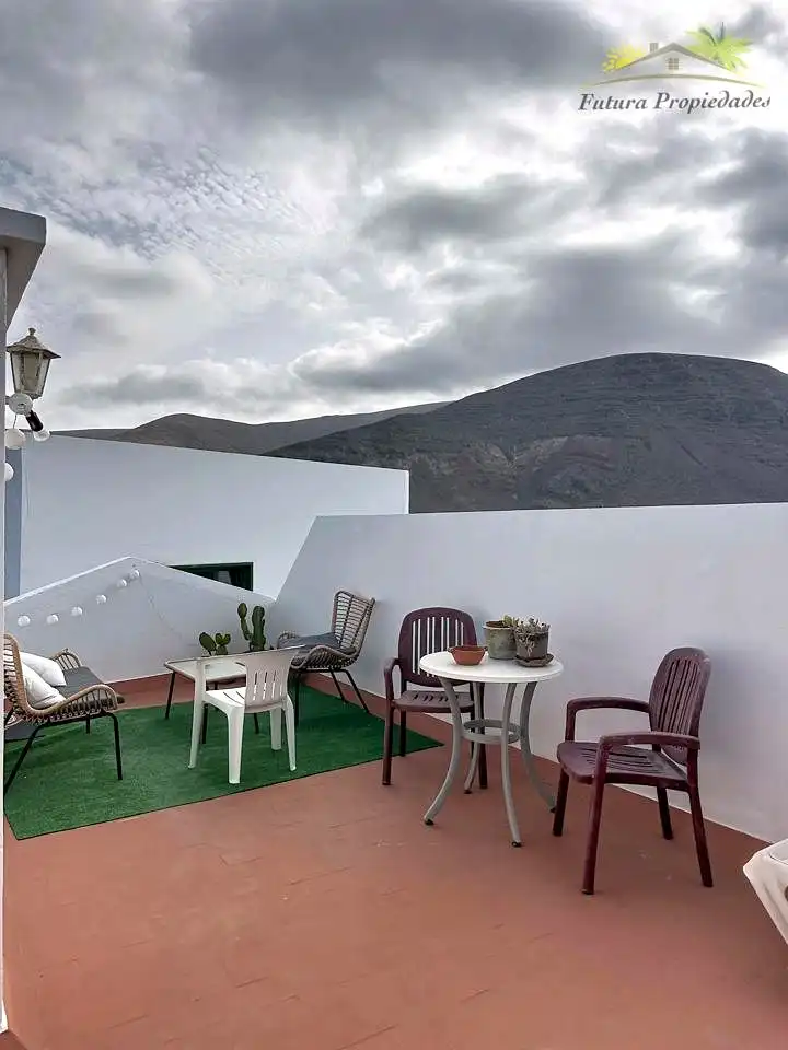 Terrasse von Erdgeschoss zum Verkauf in Haría mit Terrasse