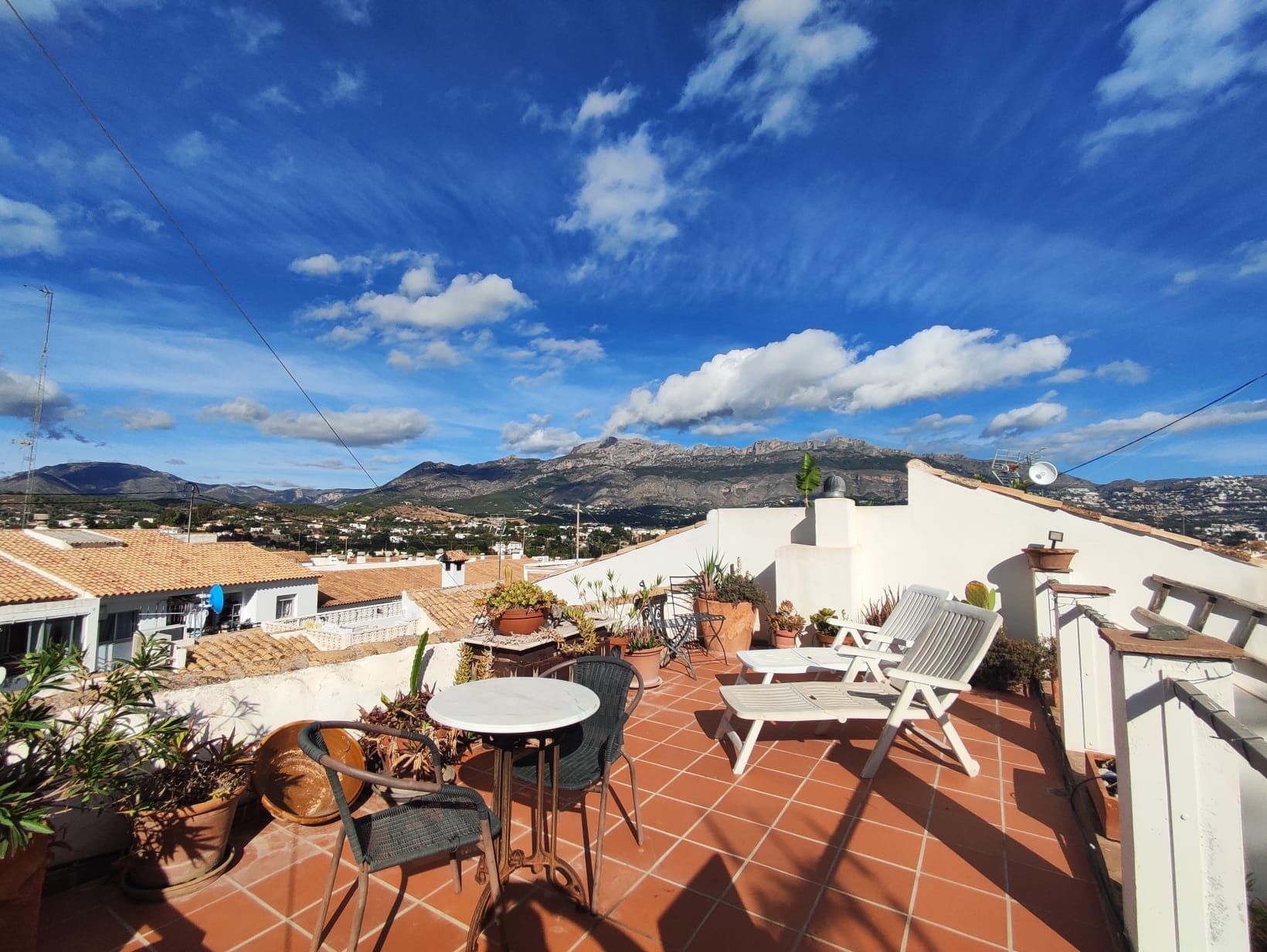 Exterior view of Country house for sale in Altea  with Air Conditioner, Heating and Private garden