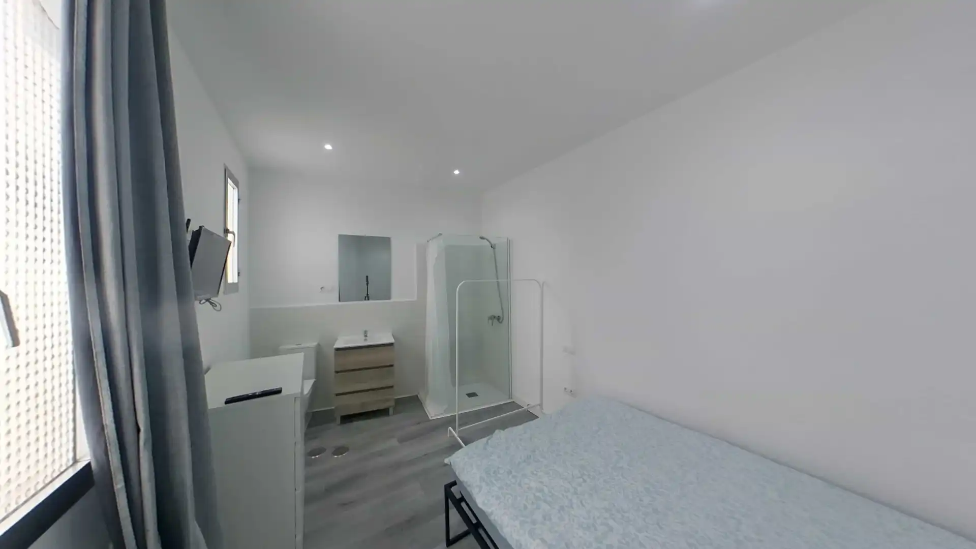 Dormitori de Pis de lloguer en  Madrid Capital amb Calefacció, Moblat i TV