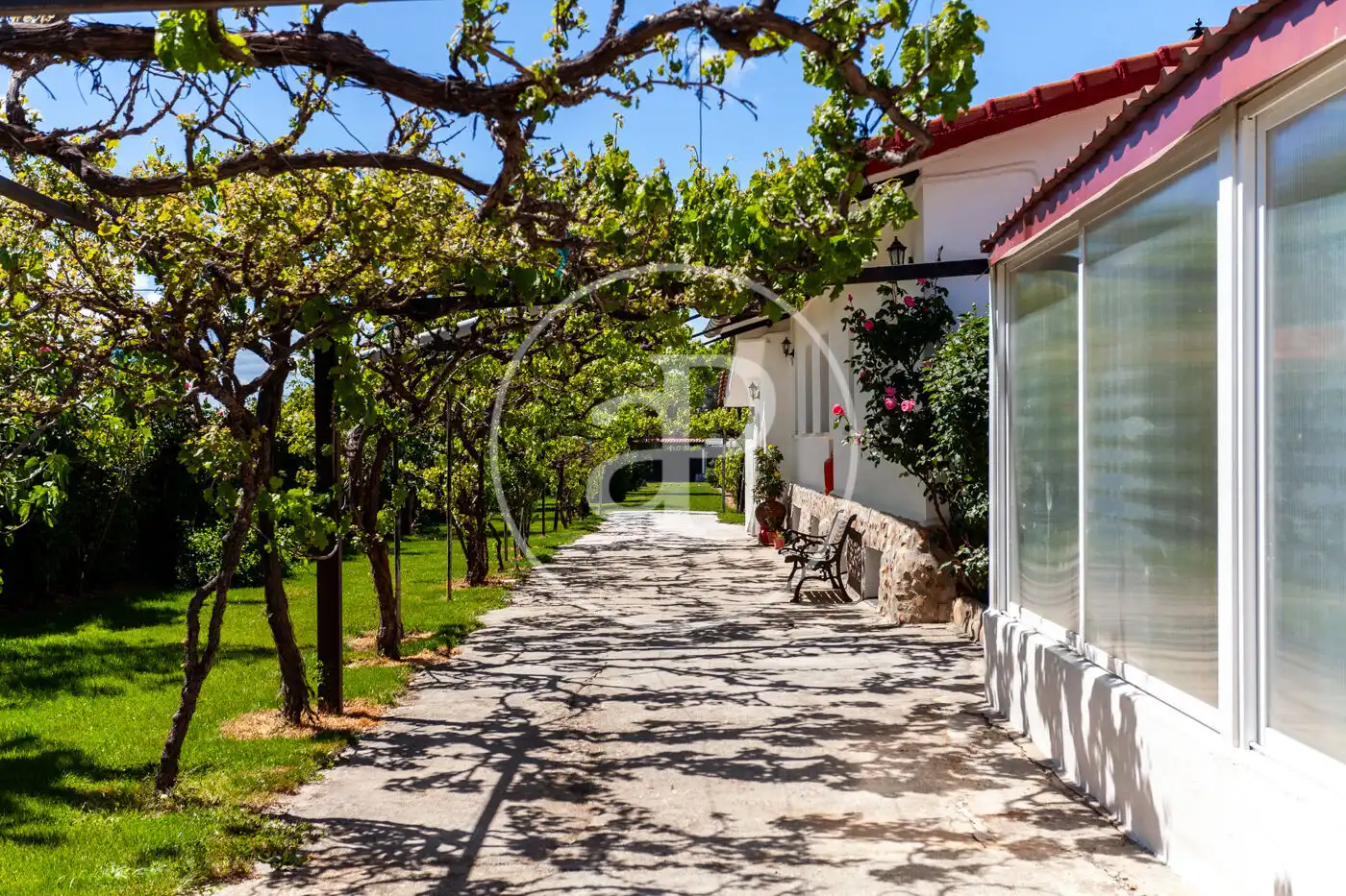 Jardí de Casa o xalet en venda en Fuente El Saz de Jarama amb Calefacció, Jardí privat i Terrassa