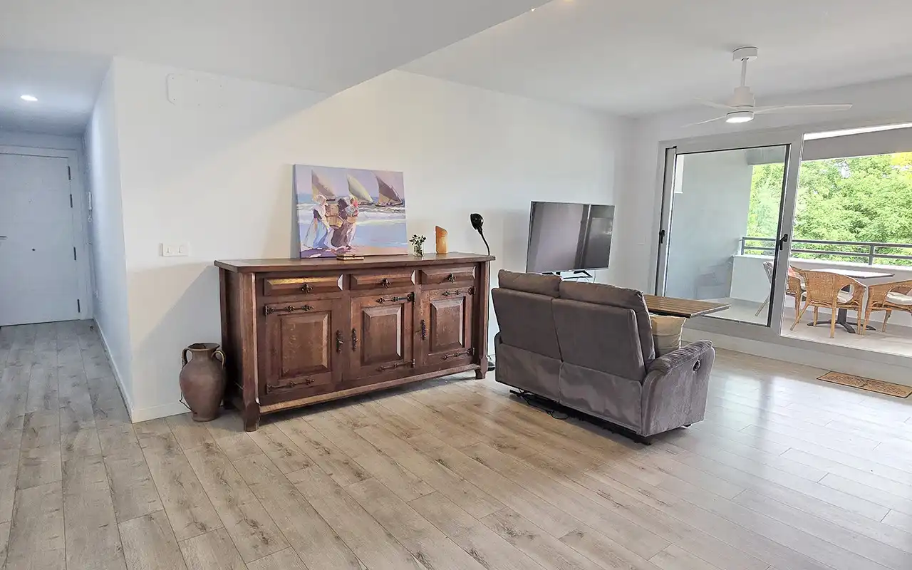 Sala de estar de Piso en venta en Torremolinos con Aire acondicionado, Calefacción y Terraza