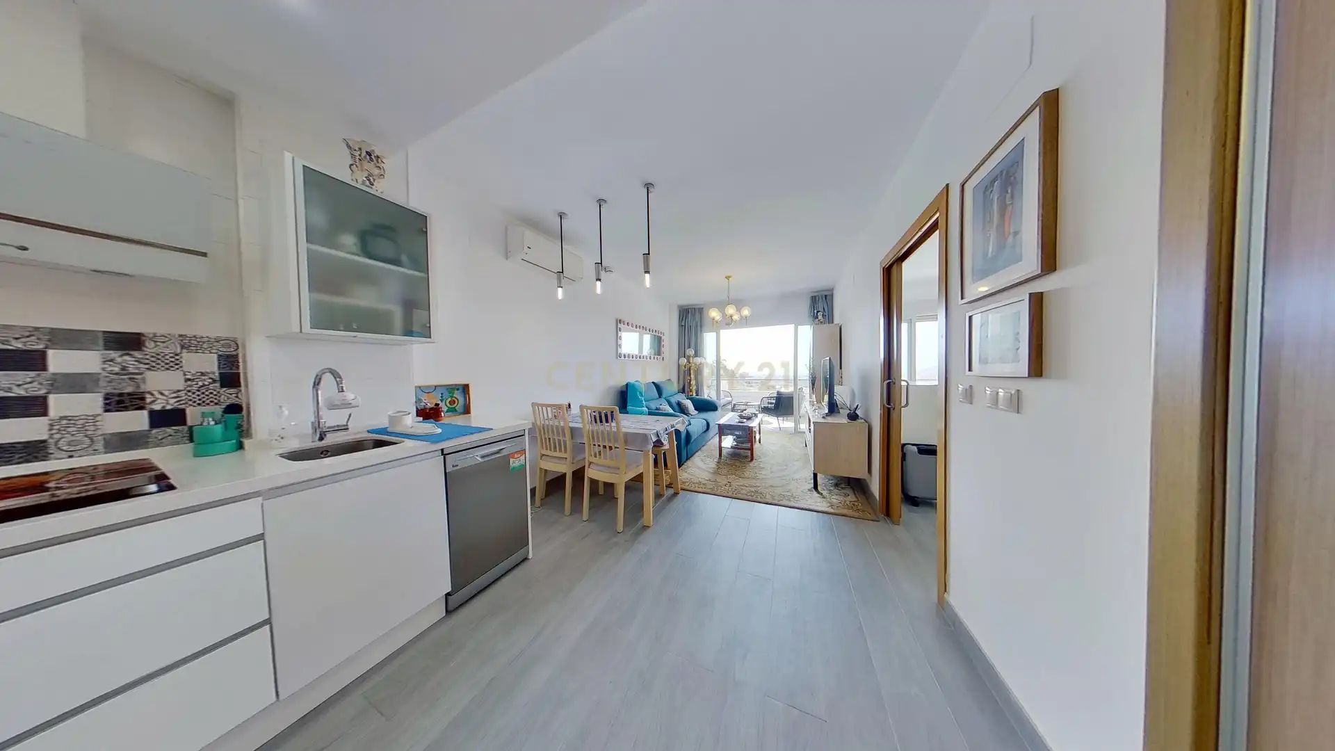 Wohnzimmer von Wohnungen zum Verkauf in Málaga mit Klimaanlage, Abstellraum und Gemeinschaftspool