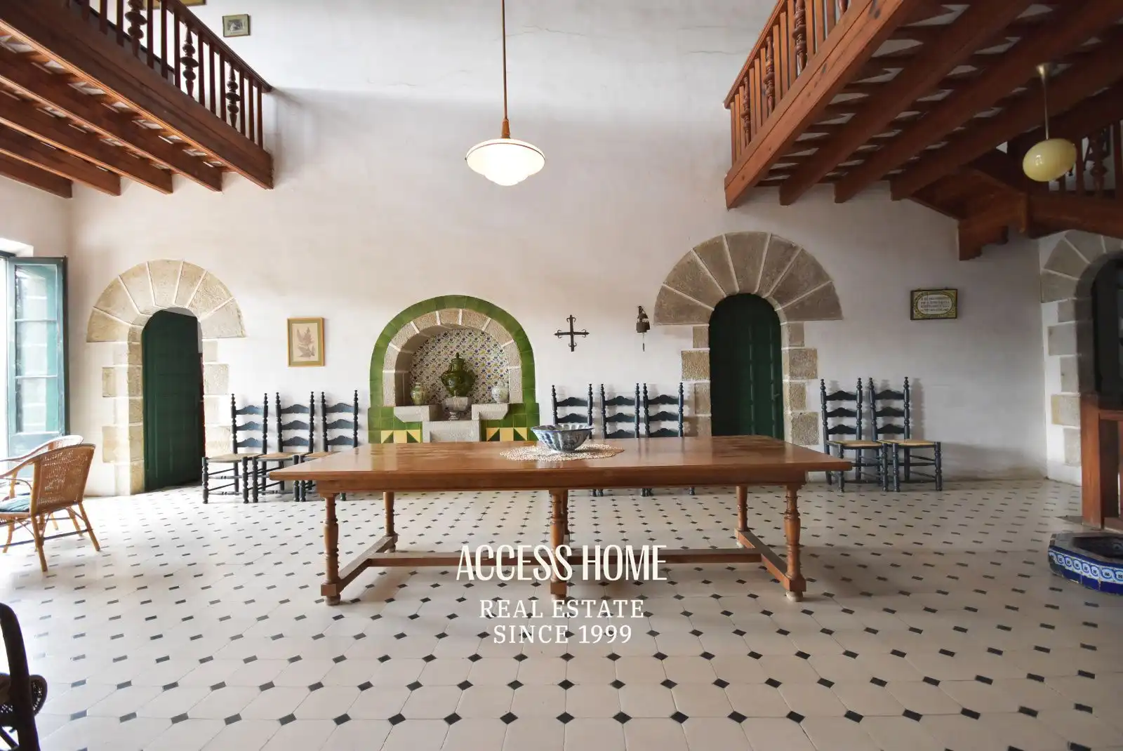 Esszimmer von Country house zum Verkauf in Argentona mit Heizung