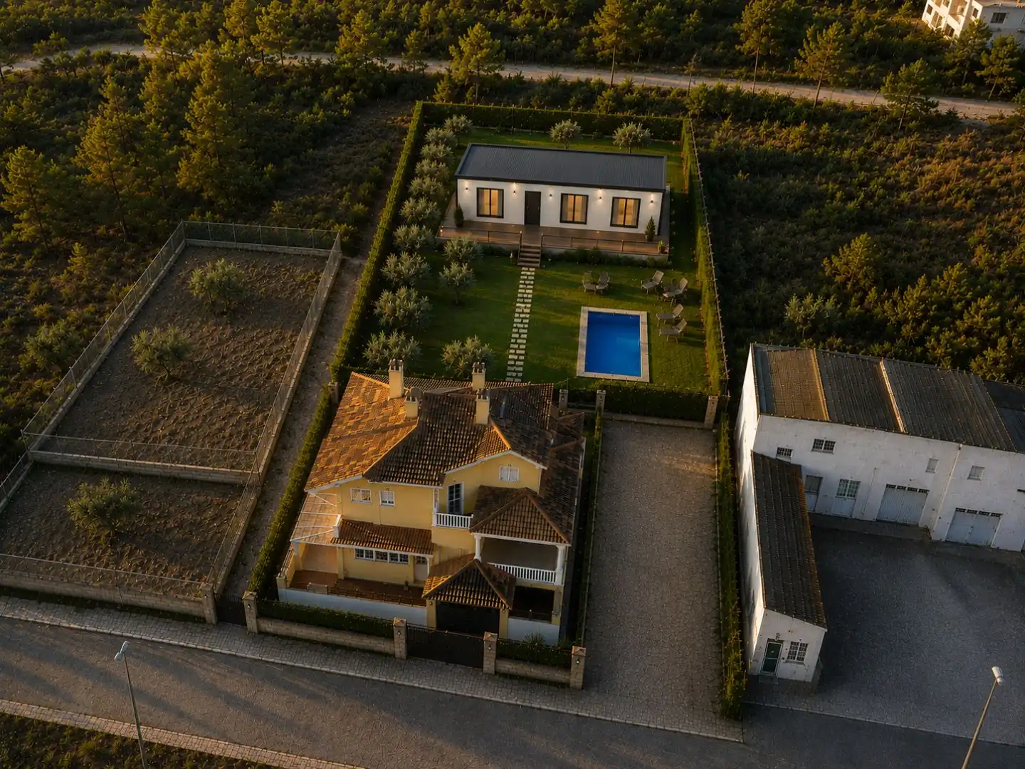 Vista exterior de Residencial en venda en L'Olleria