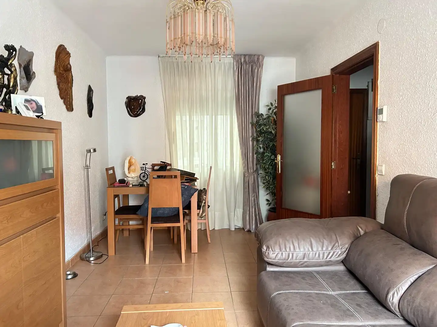 Wohnzimmer von Wohnung zum Verkauf in Mataró mit Heizung und Balkon