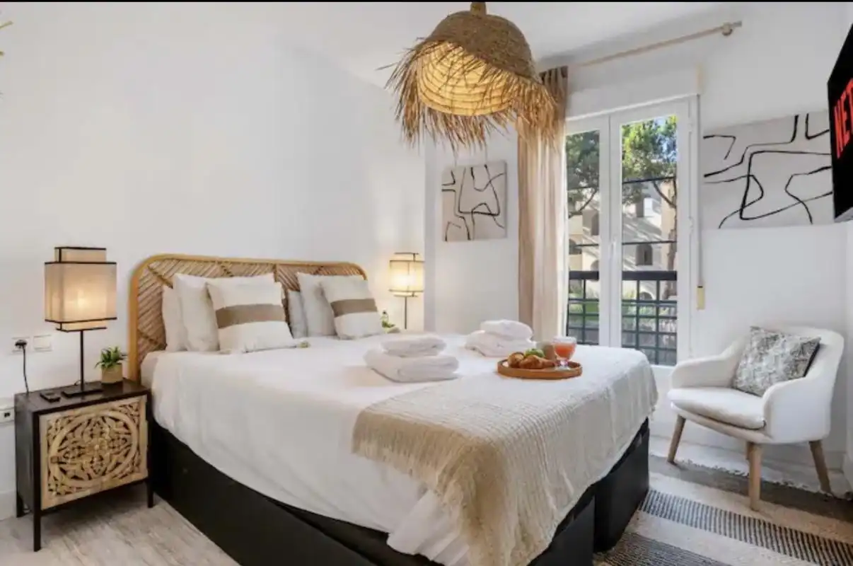 Bedroom of Ground floor for sale in Marbella  with Air Conditioner, Heating and Private garden
