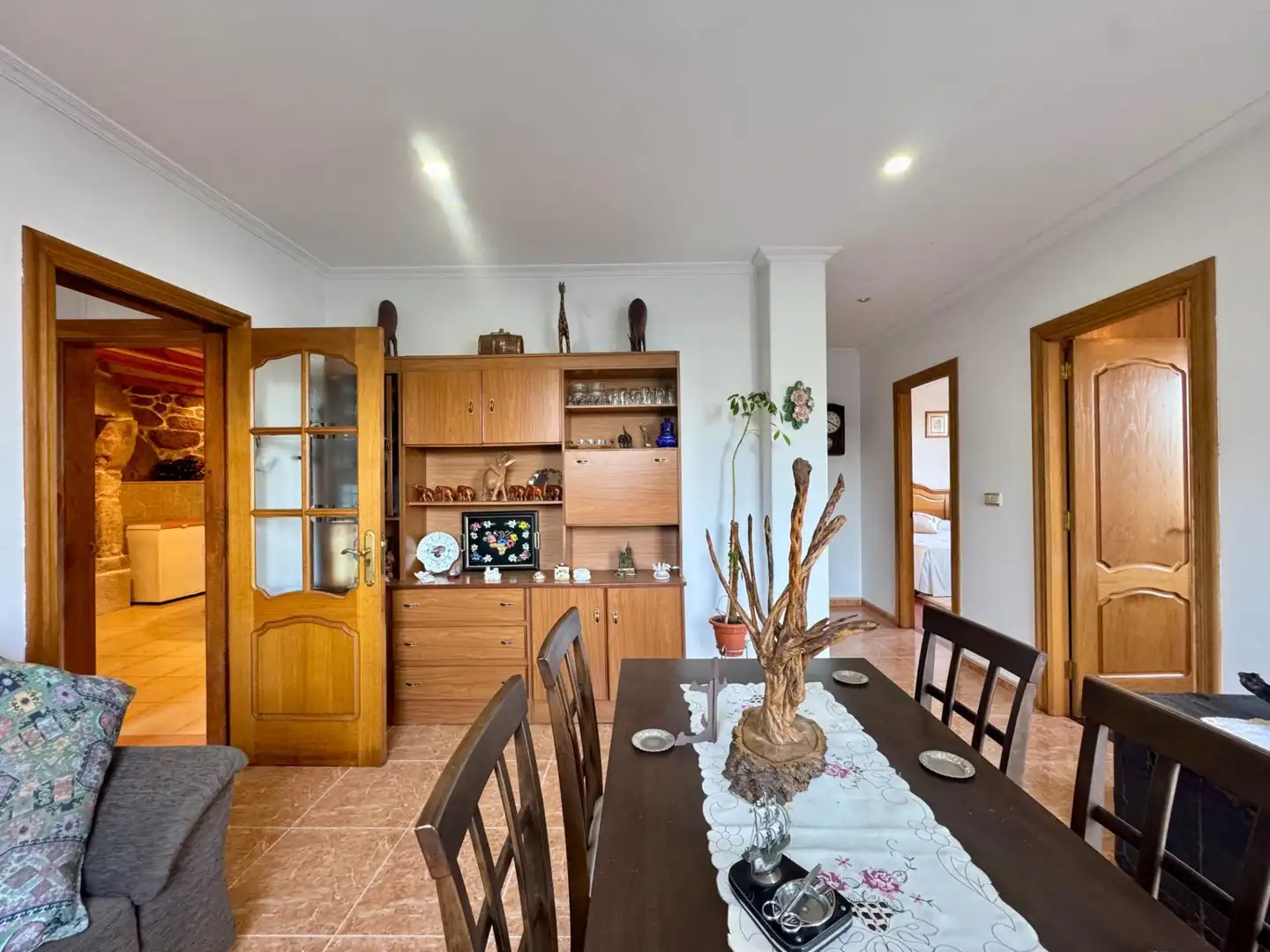 Esszimmer von Haus oder Chalet zum Verkauf in Redondela mit Heizung, Privatgarten und Parkett