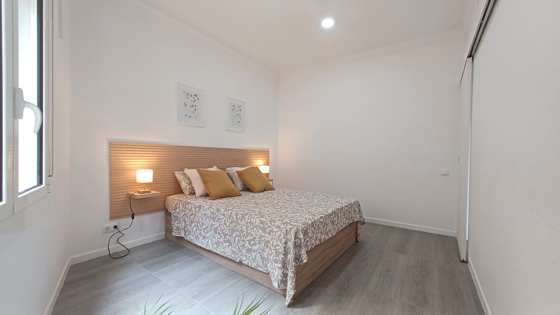 Bedroom of Flat to rent in  Barcelona Capital  with Air Conditioner, Heating and Furnished