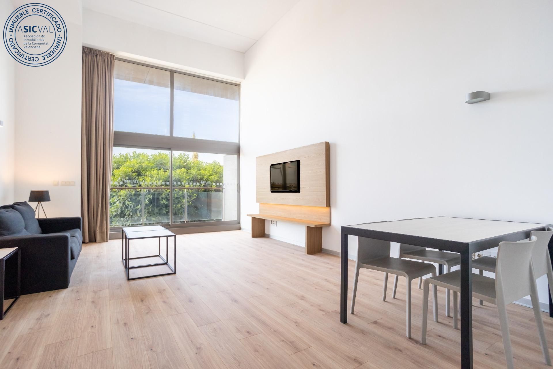 Living room of Loft to rent in Xirivella  with Air Conditioner, Heating and Balcony