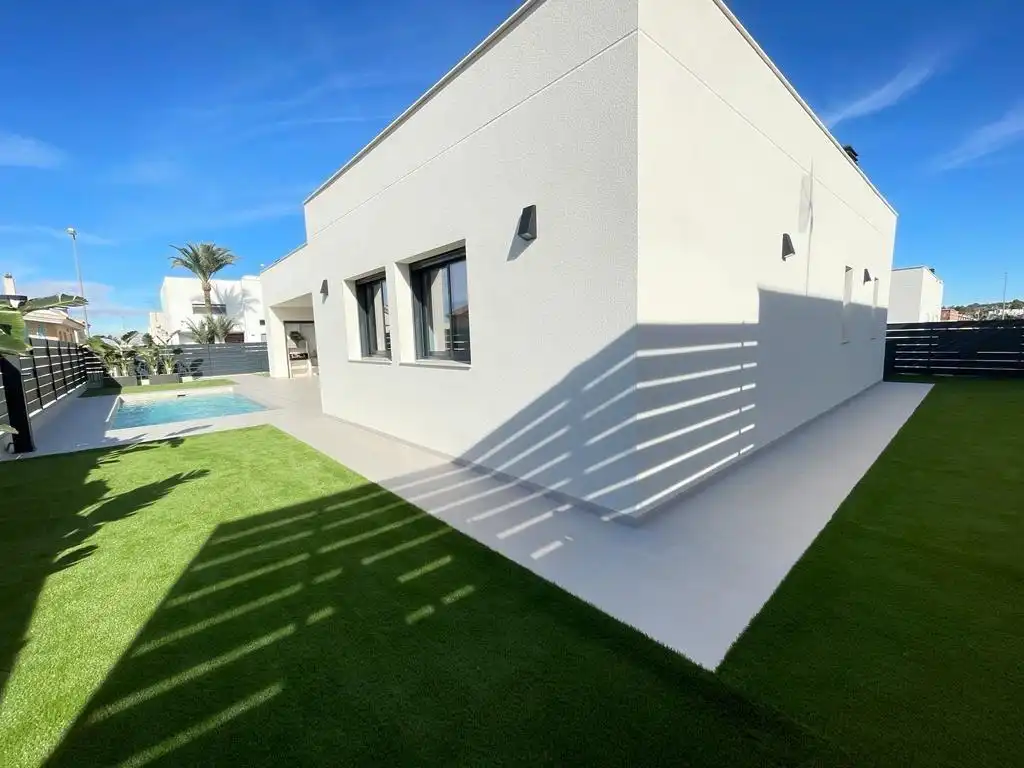 Vista exterior de Casa o chalet en venta en Molina de Segura con Jardín privado