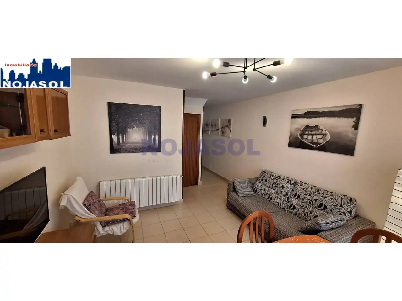 Wohnzimmer von Maisonette zur Miete in Noja mit Heizung, Terrasse und Möbliert