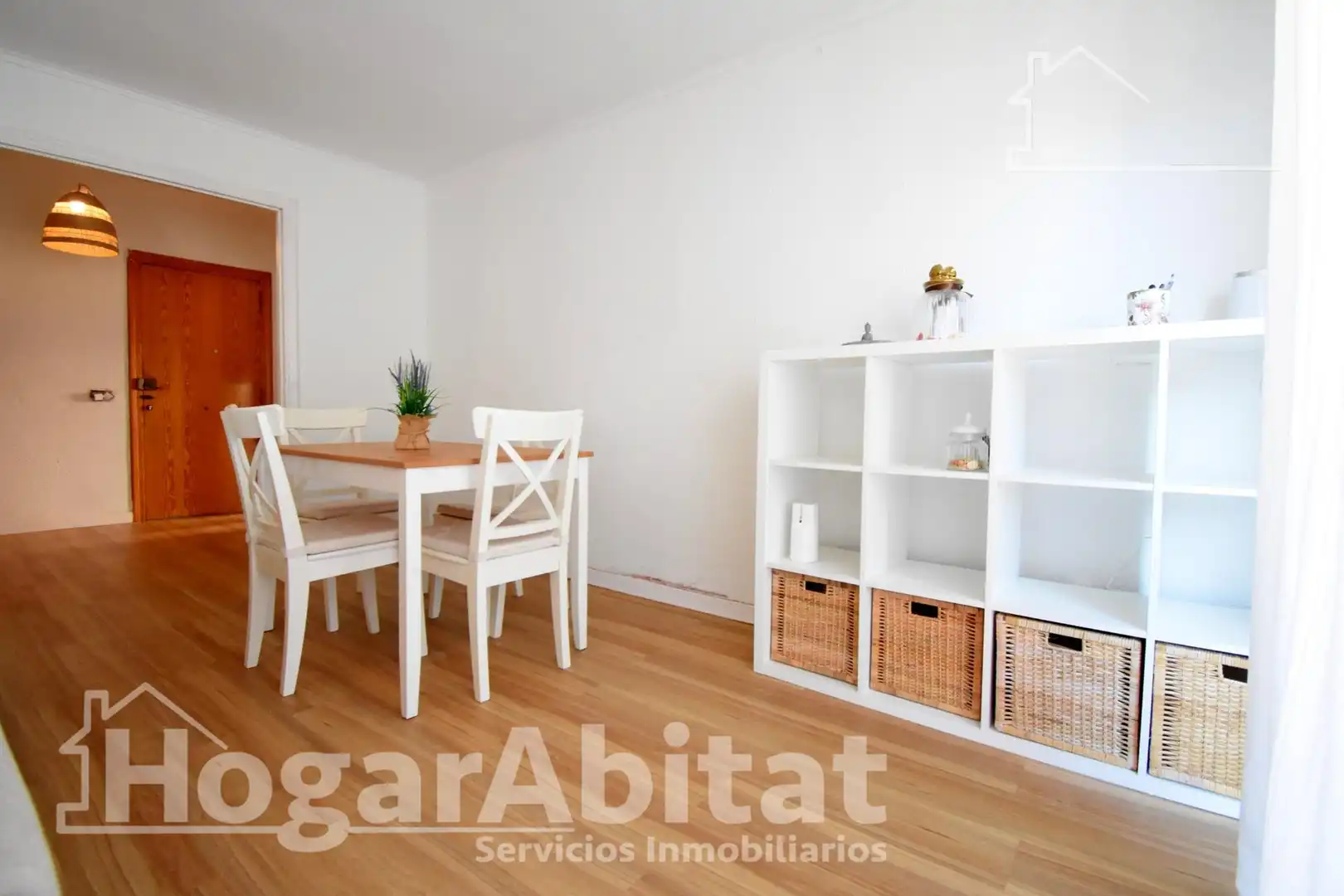 Dining room of Flat for sale in Beniarbeig  with Air Conditioner, Heating and Parquet flooring