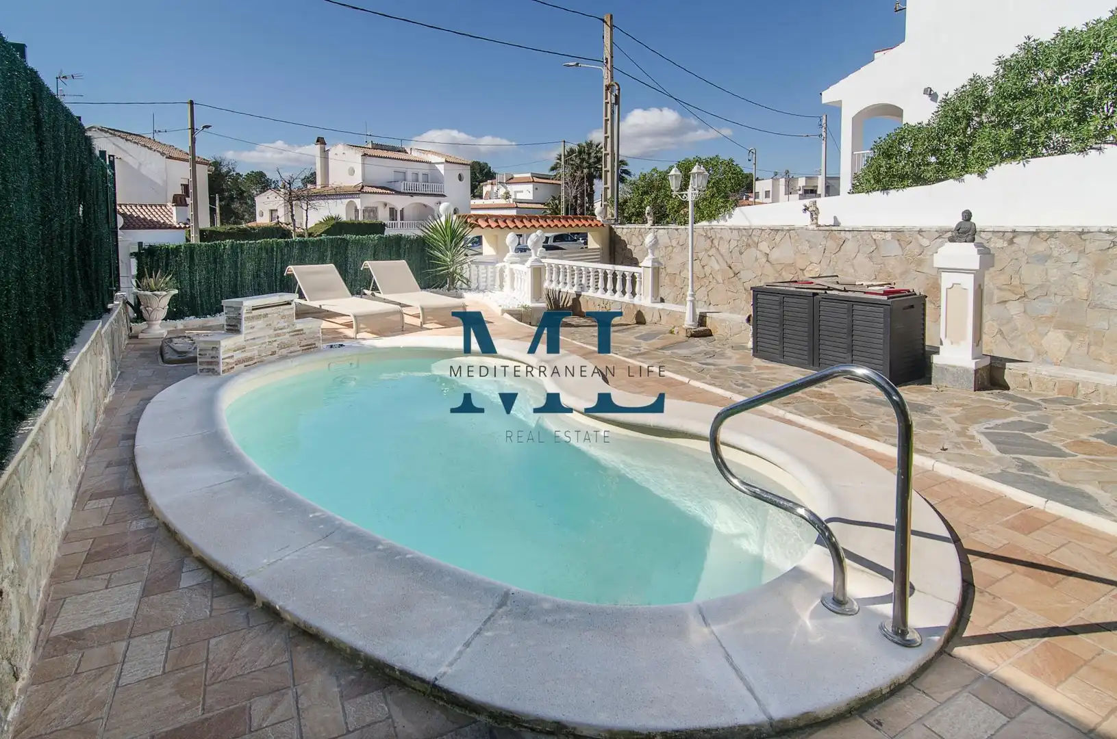 Exterior view of Detached homes for sale in Sant Pere de Ribes  with Heating and Swimming Pool