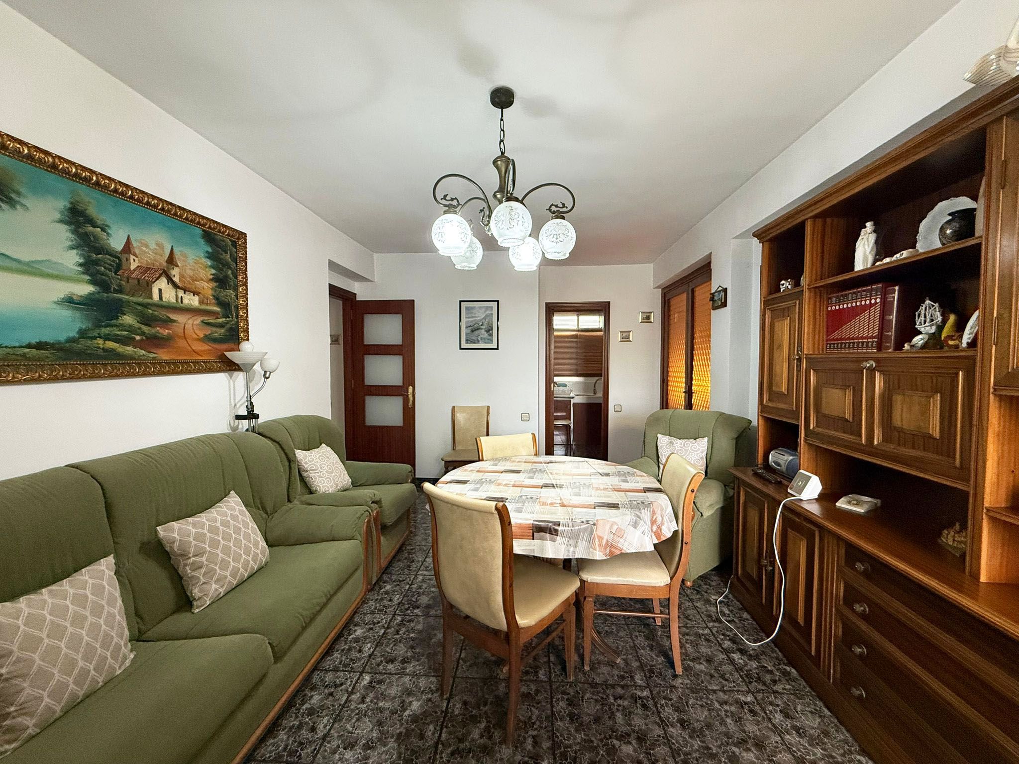Living room of Flat for sale in  Barcelona Capital  with Balcony
