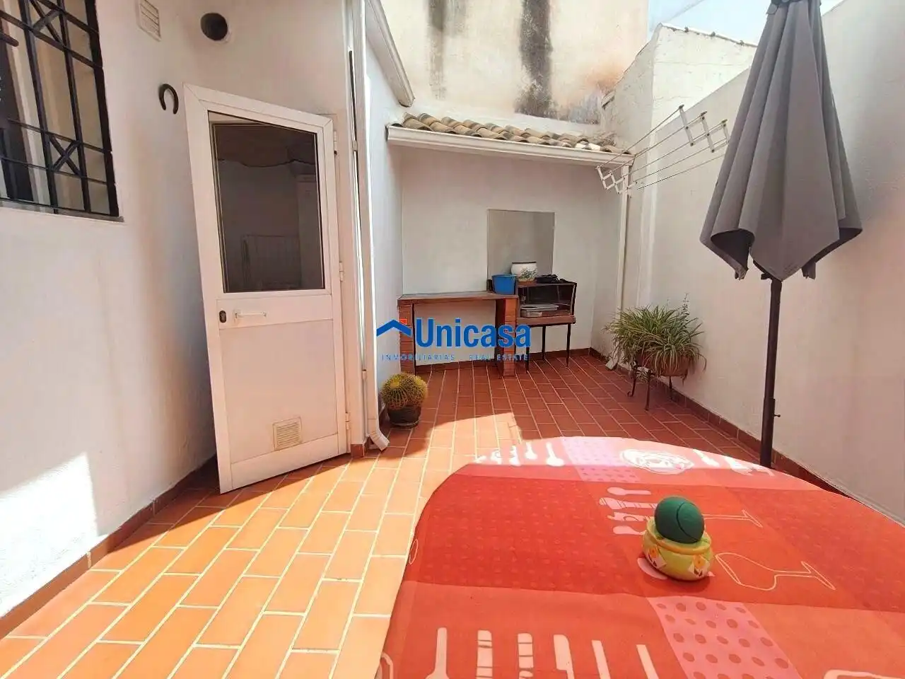 Terraza de Casa adosada en venta en Málaga
