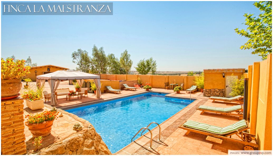 Swimming pool of Land for sale in Coslada