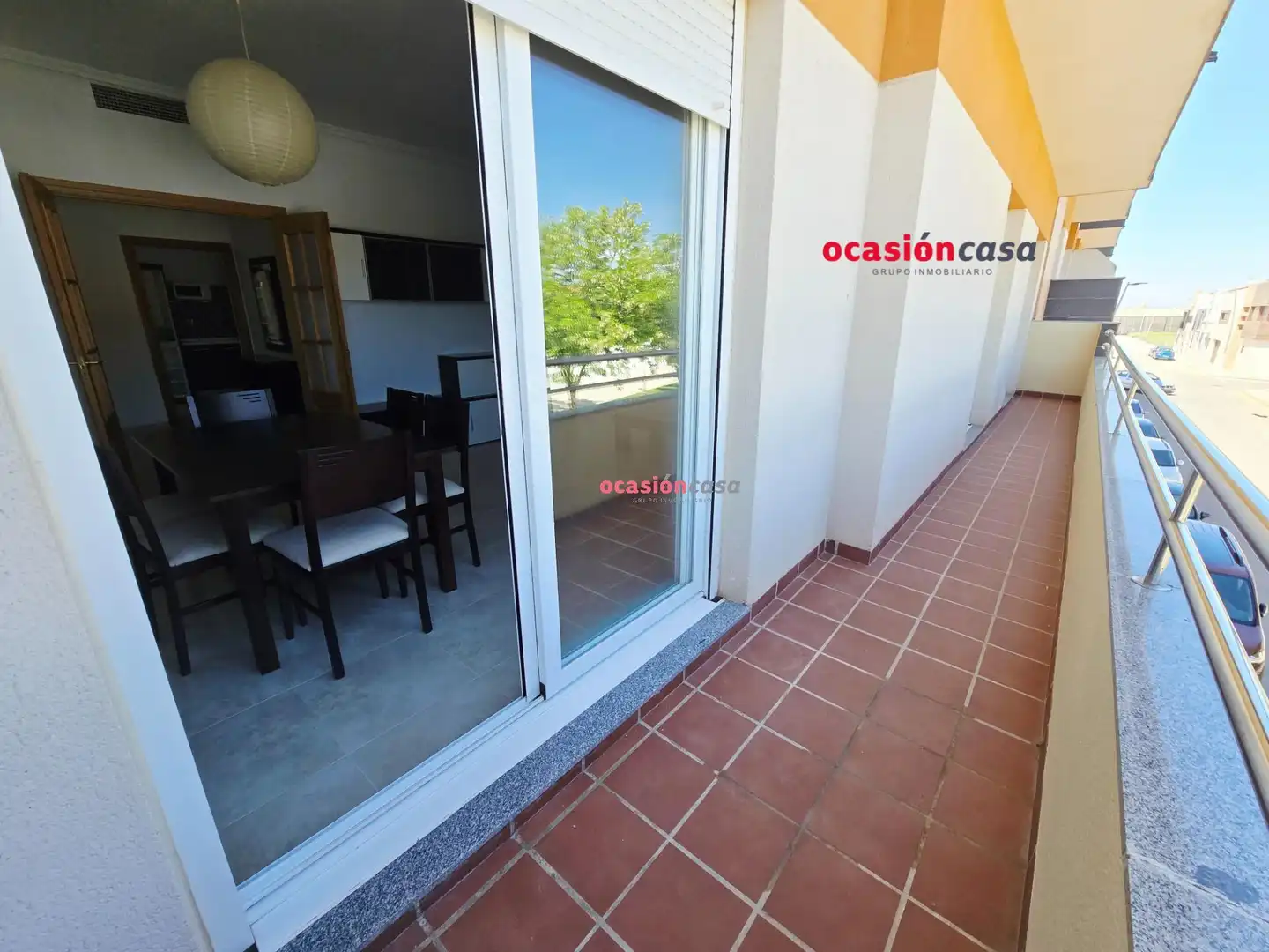 Terrasse von Wohnung zum Verkauf in Pozoblanco mit Klimaanlage, Heizung und Privatgarten