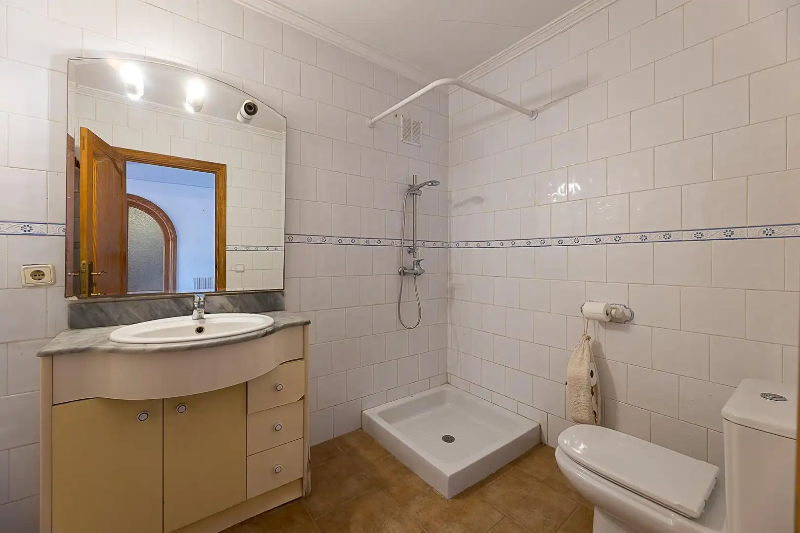 Badezimmer von Country house zum Verkauf in  Palma de Mallorca mit Klimaanlage, Heizung und Privatgarten