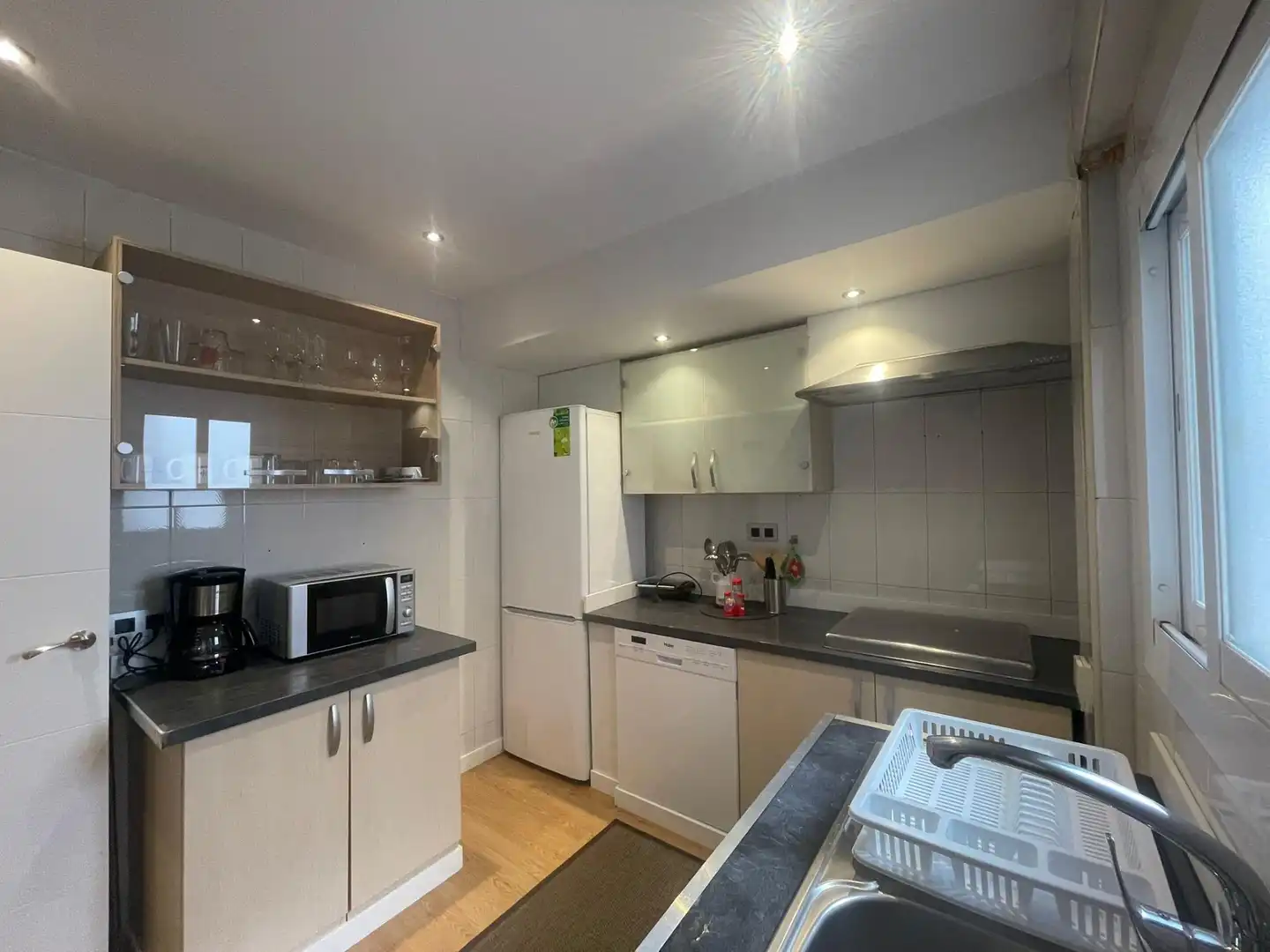 Kitchen of Flat for sale in Granada  with Air Conditioner, Heating and Balcony