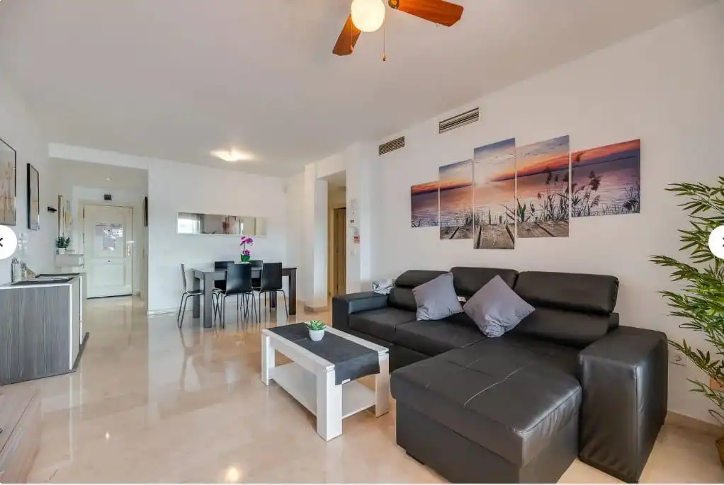Living room of Apartments for rent in Marbella  with Air Conditioner, Heating and Terrace