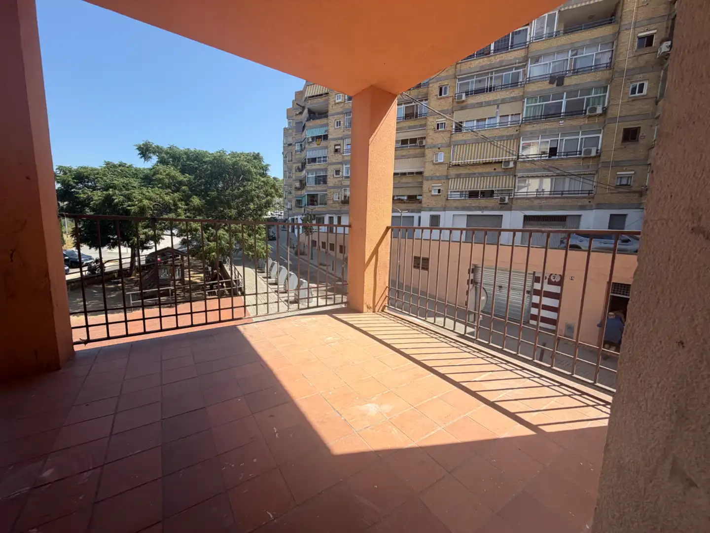Terrasse von Wohnung zum Verkauf in Mataró mit Parkett, Terrasse und Balkon