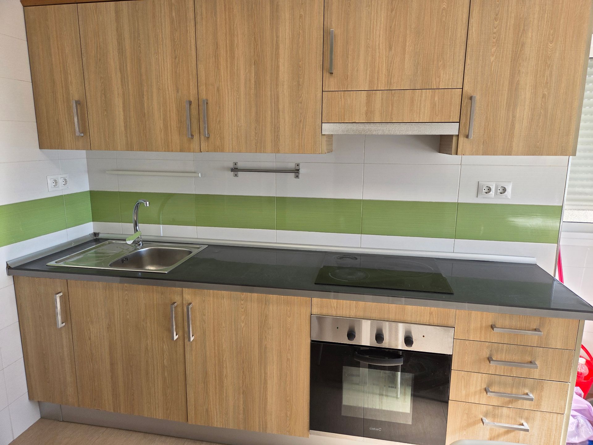 Kitchen of Flat to rent in Málaga Capital  with Air Conditioner, Terrace and Furnished