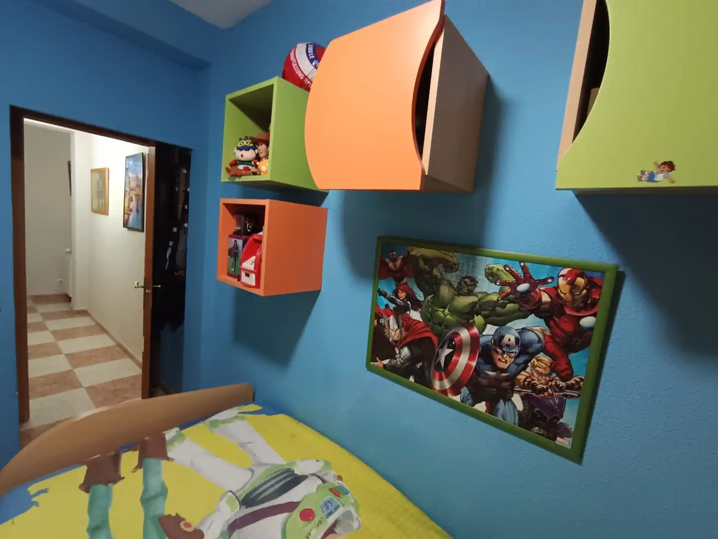 Schlafzimmer von Einfamilien-Reihenhaus zum Verkauf in Jaén mit Klimaanlage, Heizung und Terrasse