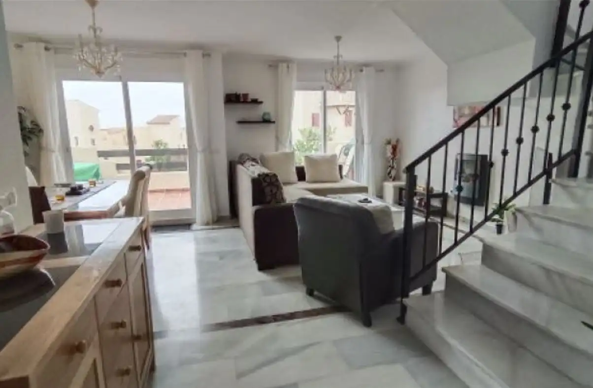 Living room of Duplexes for rent in Casares  with Air Conditioner, Heating and Terrace