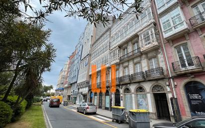 Exterior view of Flat for sale in A Coruña Capital   with Balcony