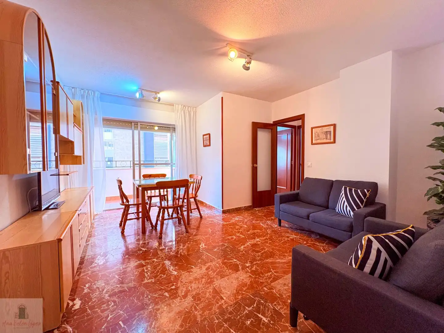 Sala de estar de Piso en venta en Badajoz con Balcón