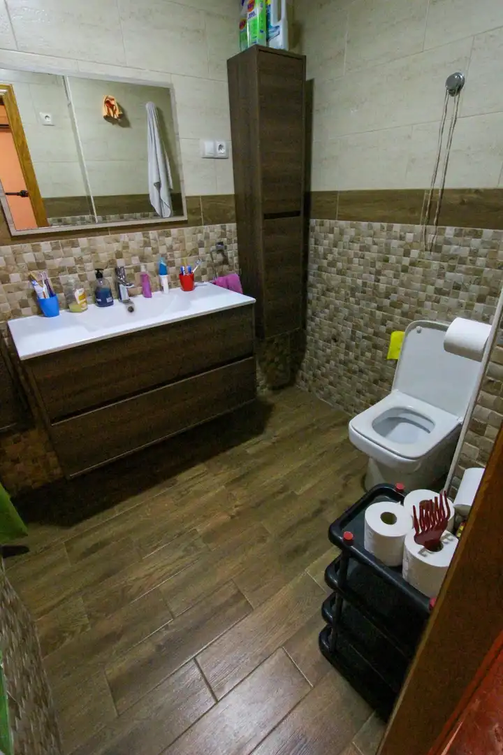 Bathroom of Flat for sale in Águilas  with Terrace, Furnished and Balcony
