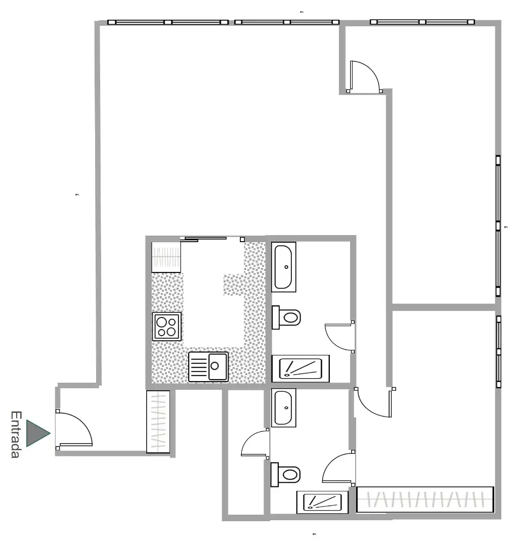 Piso en venta en Barcelona con Aire acondicionado, Calefacción y Parquet