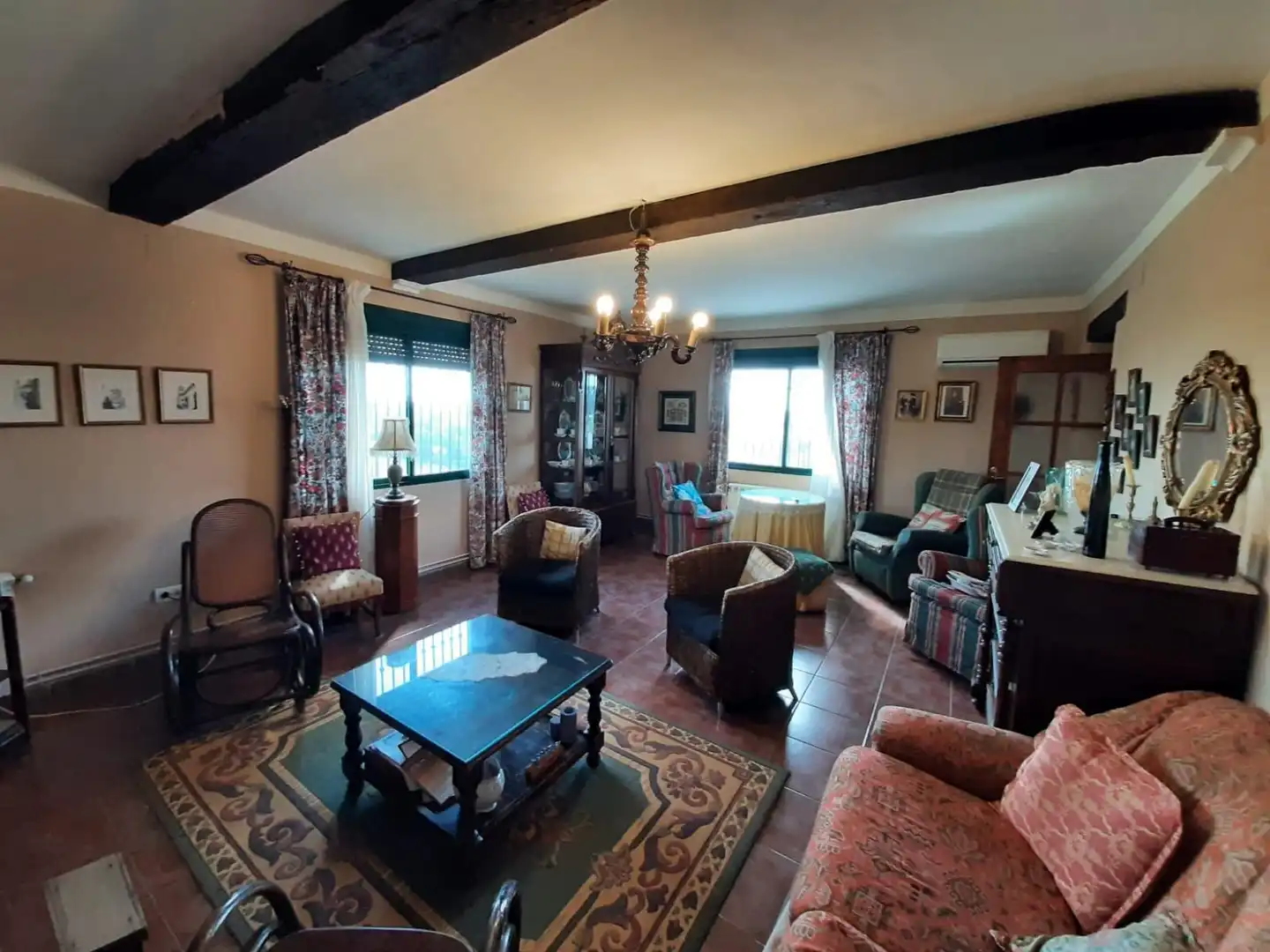 Living room of Houses for sale in Ceclavín  with Air Conditioner, Heating and Private garden