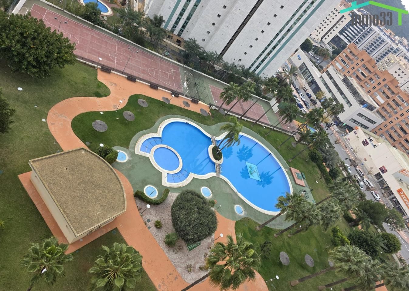 Swimming pool of Flat to rent in Villajoyosa / La Vila Joiosa  with Air Conditioner, Terrace and Furnished