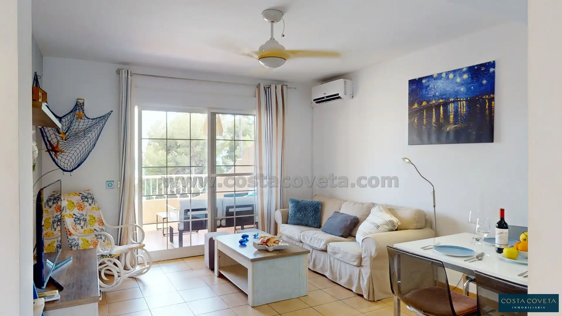 Living room of Apartments for sale in El Campello  with Air Conditioner, Terrace and Swimming Pool