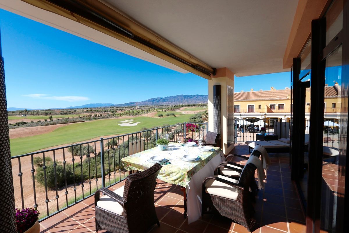 Terrassa de Apartament en venda en Fuente Álamo de Murcia amb Aire condicionat, Calefacció i Terrassa