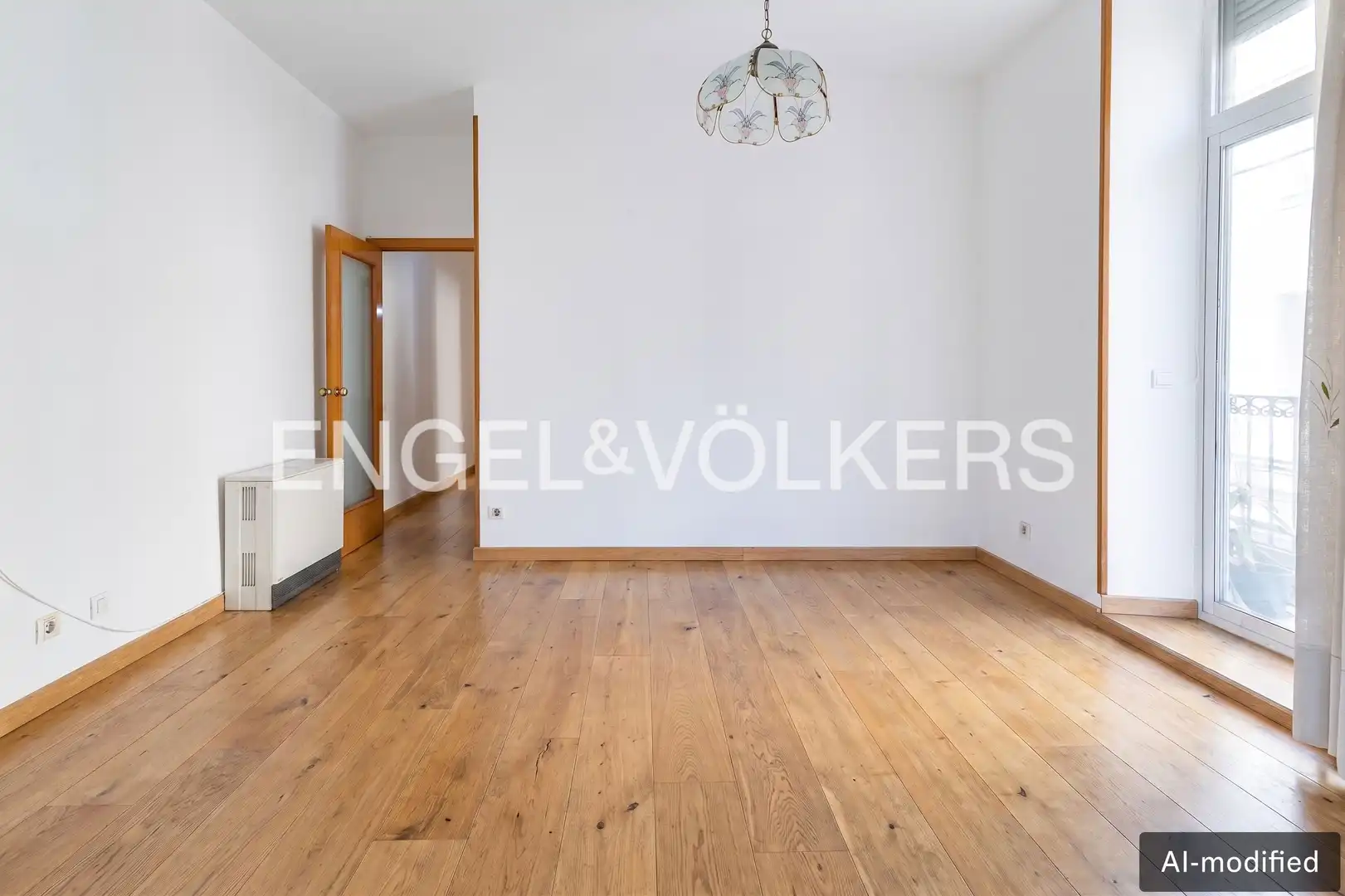 Sala d'estar de Pis en venda en Barcelona amb Aire condicionat, Calefacció i Parquet