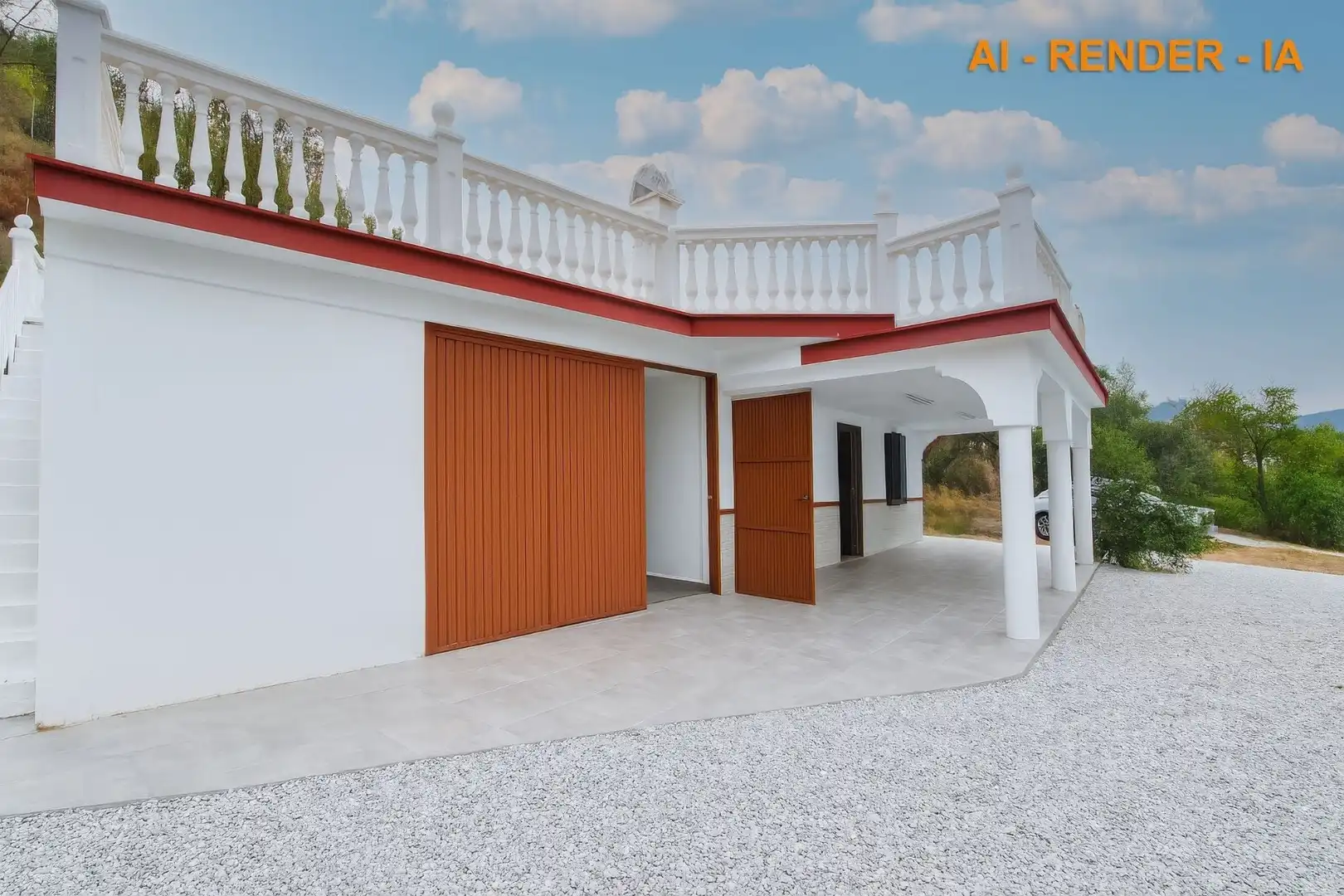Casa rústica amb piscina en venda a Guaro, imagen 39