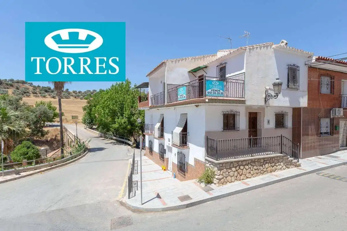 Exterior view of Houses for sale in Riogordo  with Terrace and Storage room