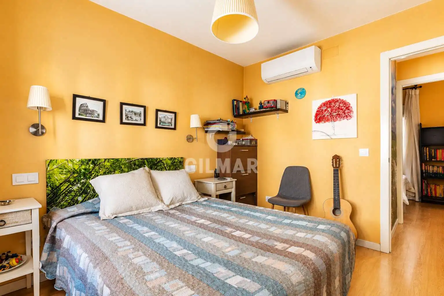 Bedroom of Flat for sale in Madrid  with Heating and Private garden