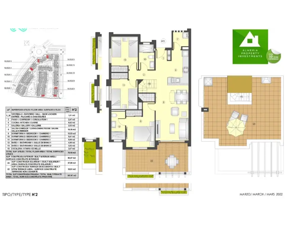 Appartement compact avec piscine à vendre à San Juan de los Terreros, imagen 13
