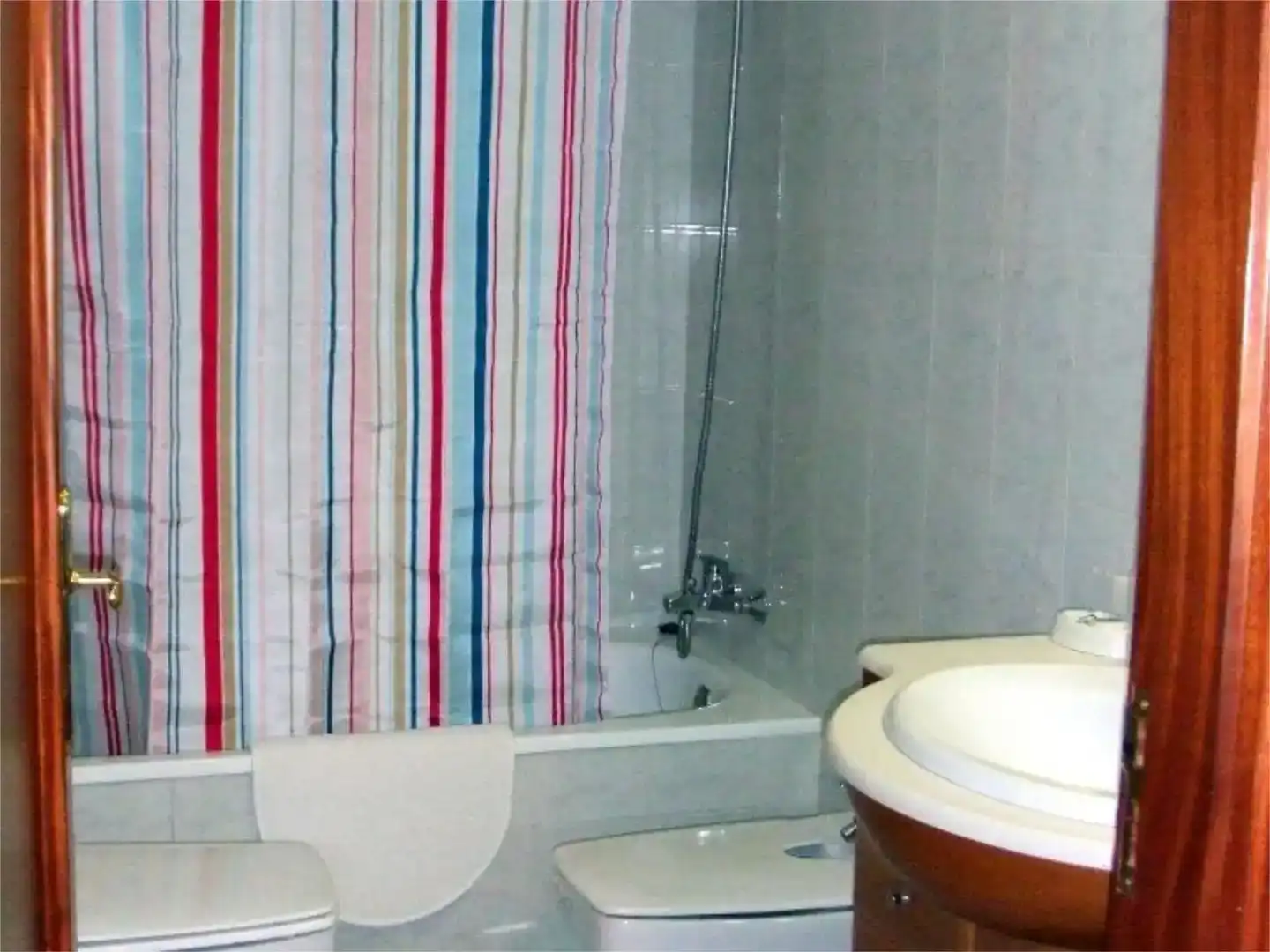 Bany de Apartament de lloguer en Málaga Capital amb Aire condicionat i Balcó