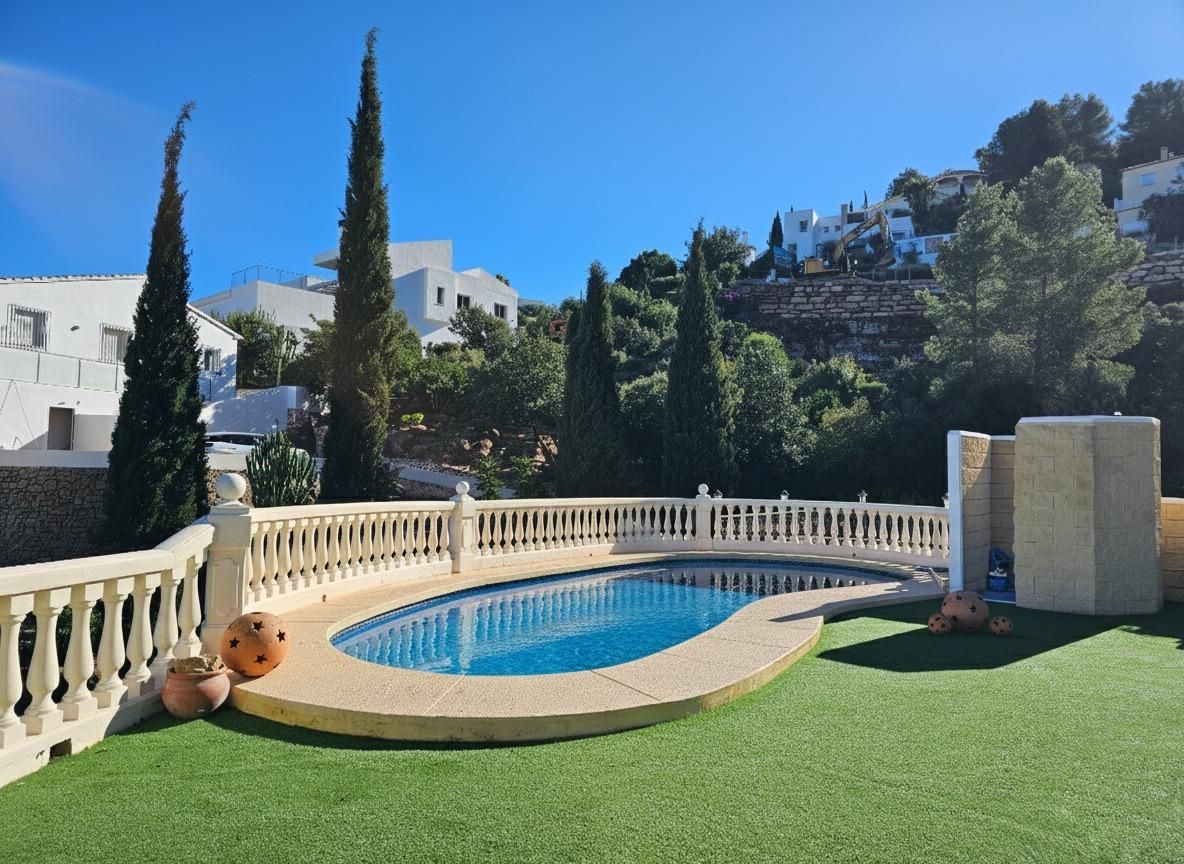 Jardí de Casa o xalet en venda en Pedreguer amb Aire condicionat, Calefacció i Jardí privat