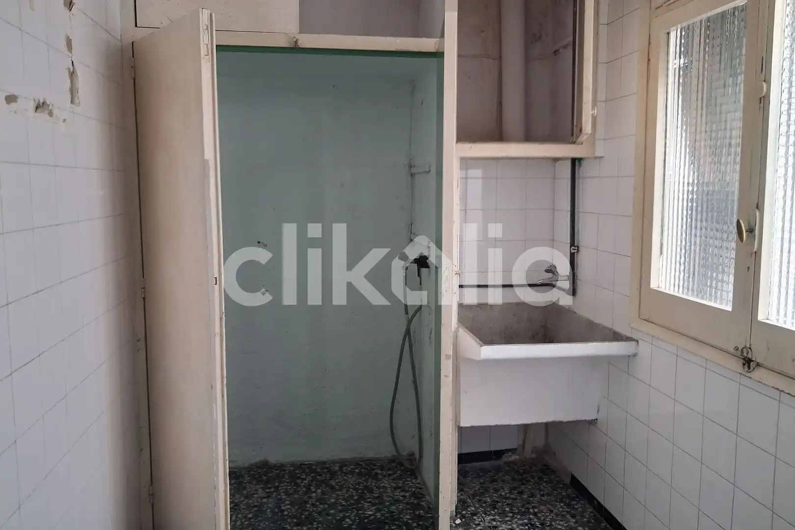 Küche von Wohnung zum Verkauf in Badalona mit Terrasse
