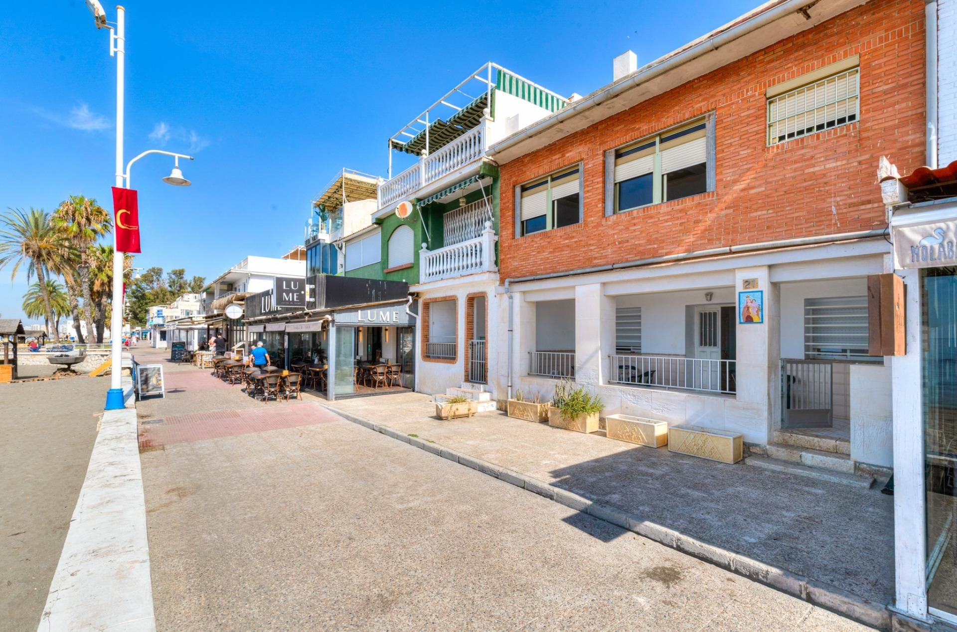Exterior view of Single-family semi-detached for sale in Málaga Capital  with Terrace