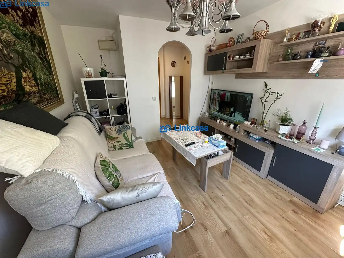 Living room of Flat for sale in Madrid  with Air Conditioner and Heating
