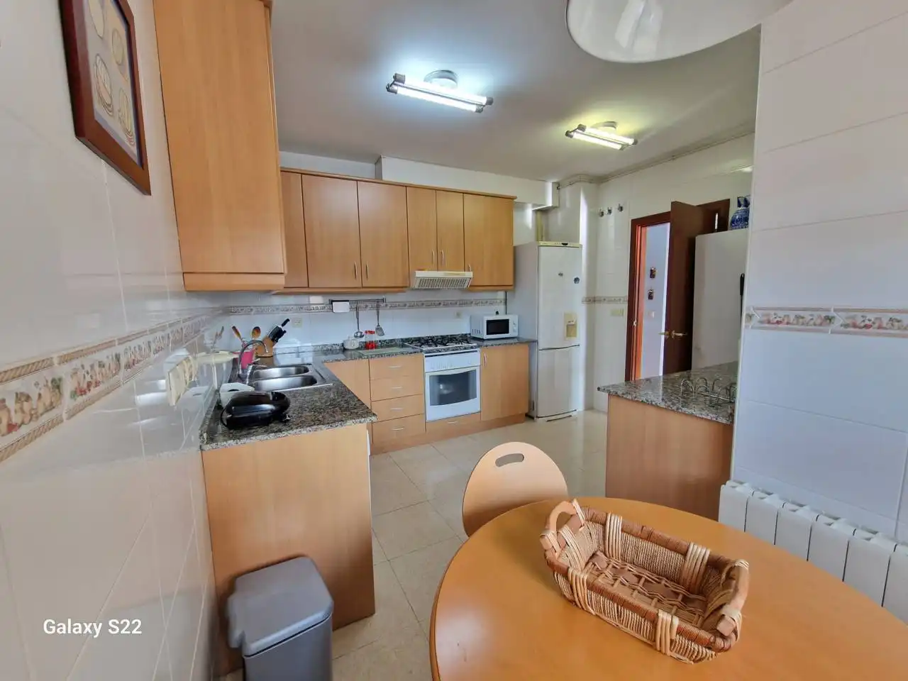 Kitchen of Flat for rent in Cubelles  with Air Conditioner, Heating and Terrace