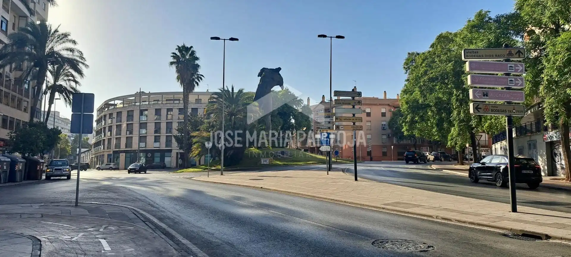 Vista exterior de Pis en venda en Jerez de la Frontera amb Aire condicionat, Calefacció i Terrassa