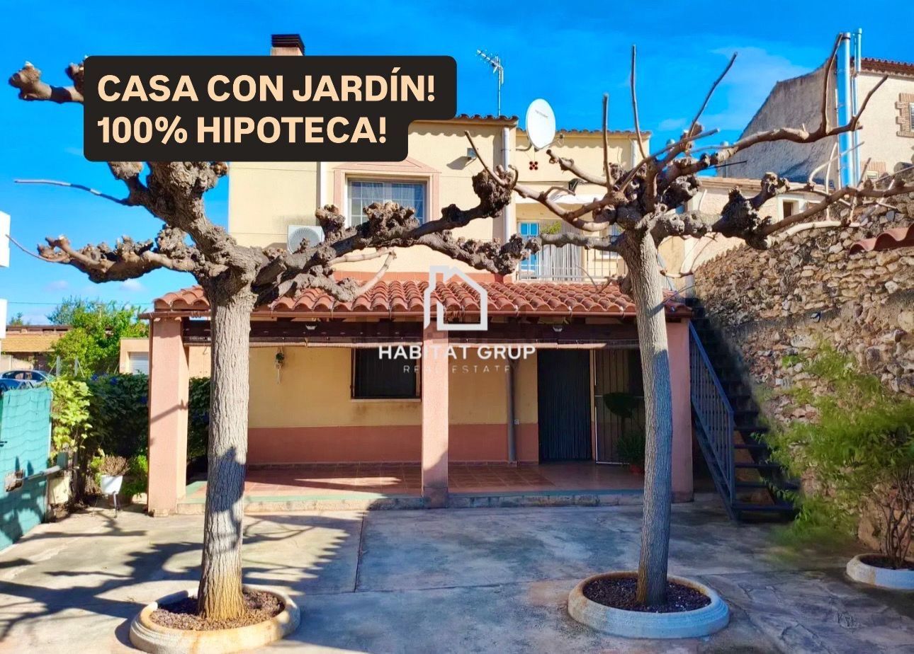 Jardí de Casa adosada en venda en El Milà amb Aire condicionat, Calefacció i Jardí privat